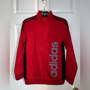 Adidas Youth Zip Up Track Jacket